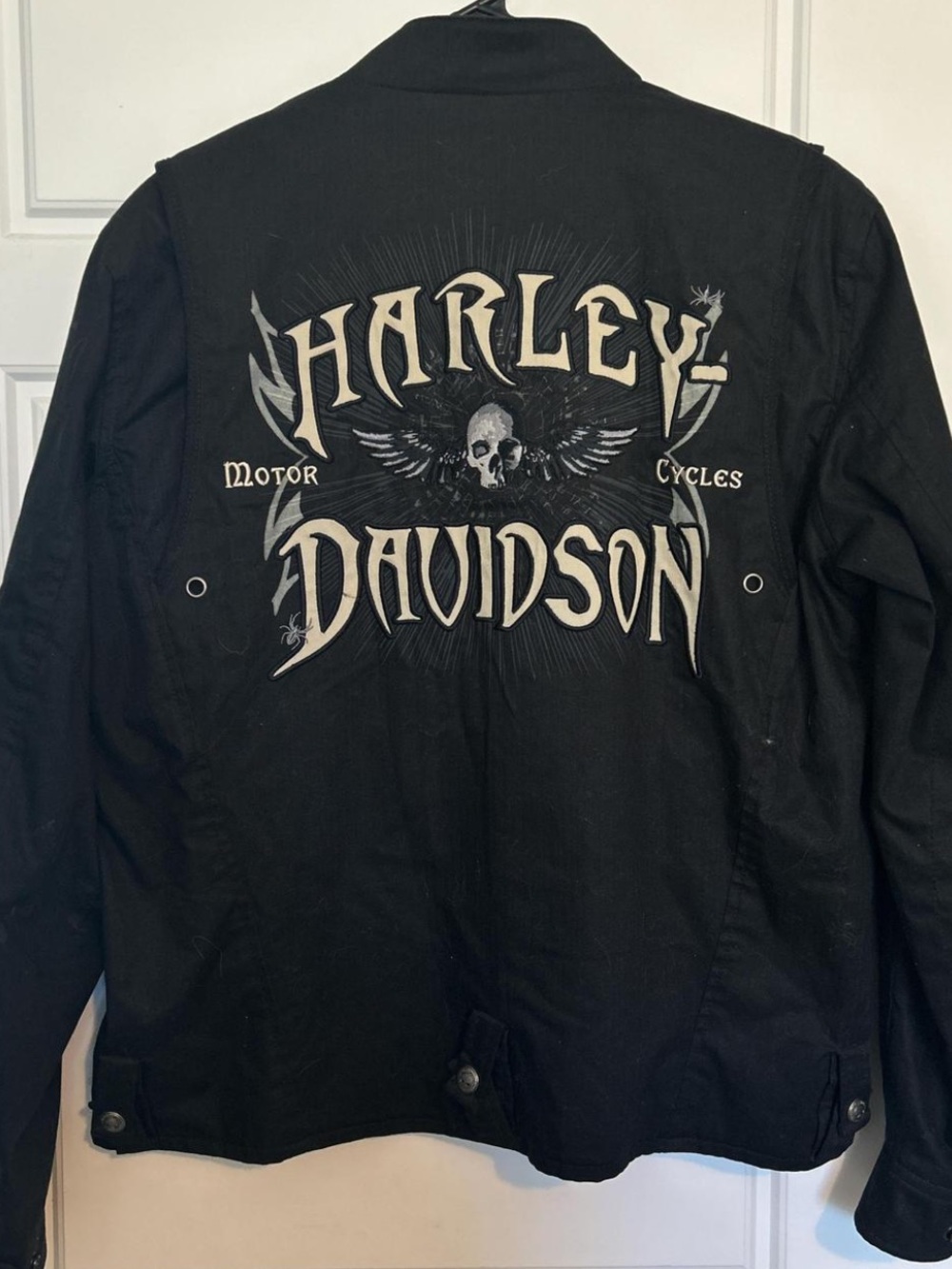 Harley-Davidson motorcycle jacket skull